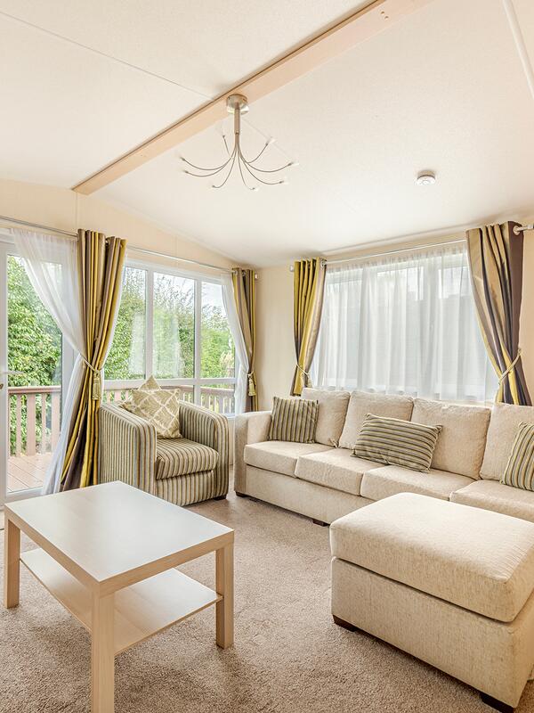 Regal Autograph holiday home for sale on 5 star caravan site - lounge photo