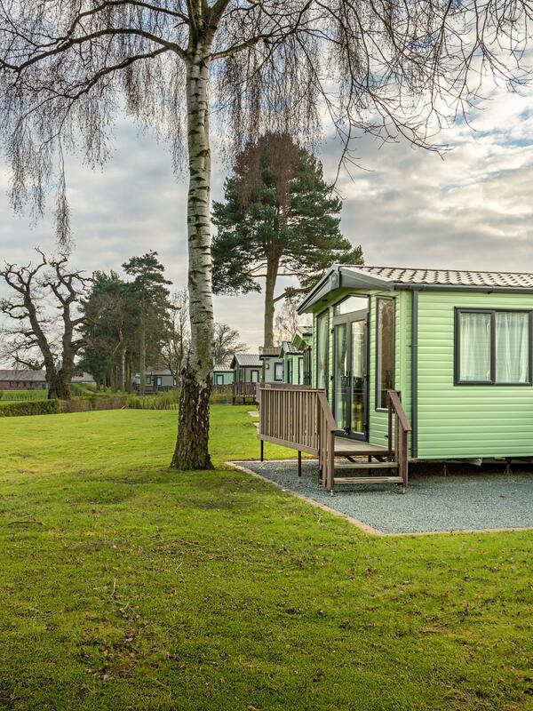 Static caravan holidays - exterior photo