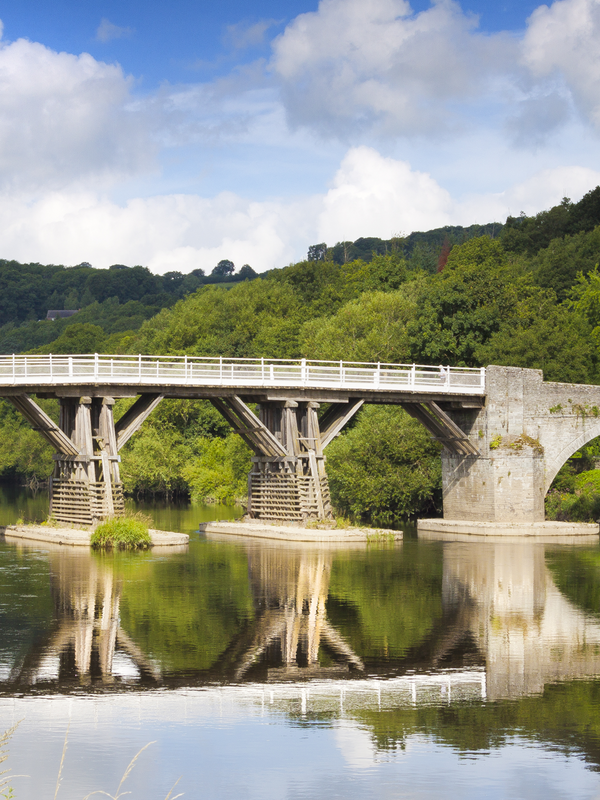 Whitney toll bridge, Hay on Wye.