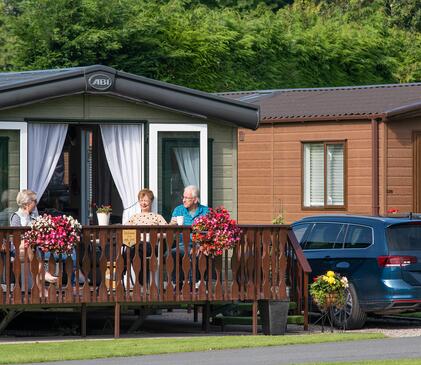 Static caravans for sale on site 5 star park photo