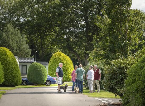 Dog friendly holiday park at Pearl Lake, Herefordshire