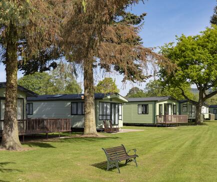 5 star caravan holiday park, Hereofdshire photo