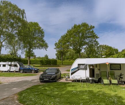 5 star caravan touring site at Pearl Lake Herefordshire