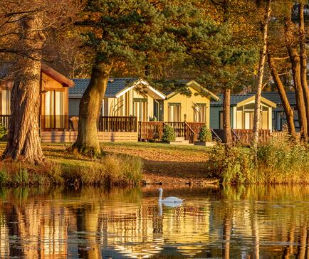 Golden hour at Pearl Lake