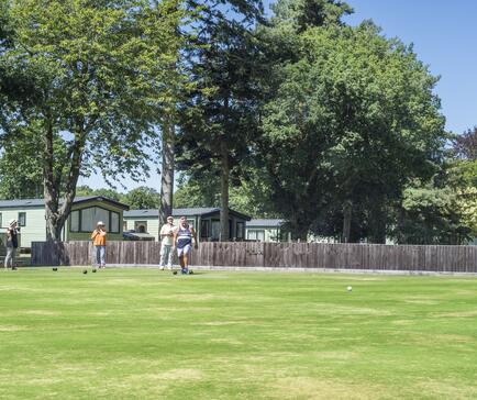 Bowling at Pearl Lake country holiday park