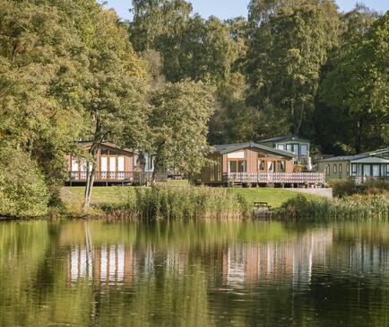 Holiday homes at Pearl Lake country holiday park