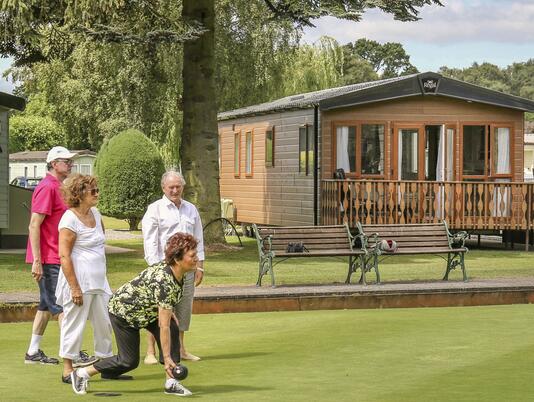 Holiday homes at Pearl Lake country holiday park