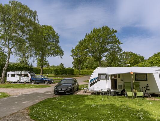 5 star caravan touring site at Pearl Lake Herefordshire