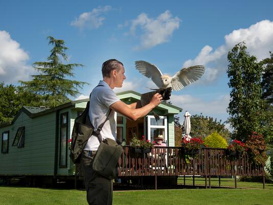 Static caravans for sale on site 5 star park photo