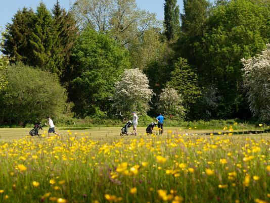 5 star caravan holiday home park with golf course, Pearl Lake, Herefordshire.