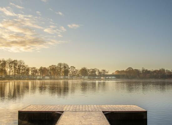 New boat jetty at Pearl Lake photo