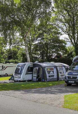 Touring at Pearl Lake country holiday park