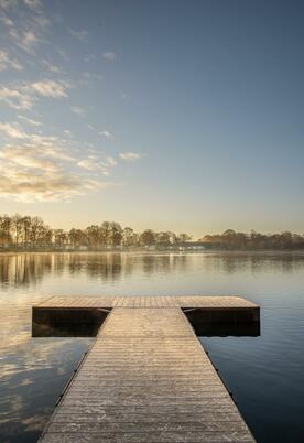 New boat jetty at Pearl Lake photo