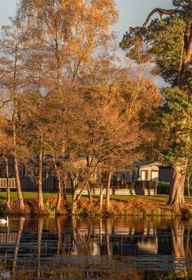 Golden hour at Pearl Lake