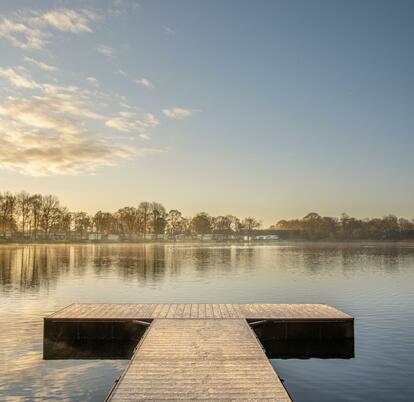 New boat jetty at Pearl Lake photo