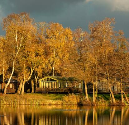 Golden hour at Pearl Lake