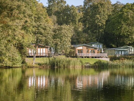 Holiday homes at Pearl Lake country holiday park