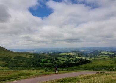 Views from the top of Hay Bluff