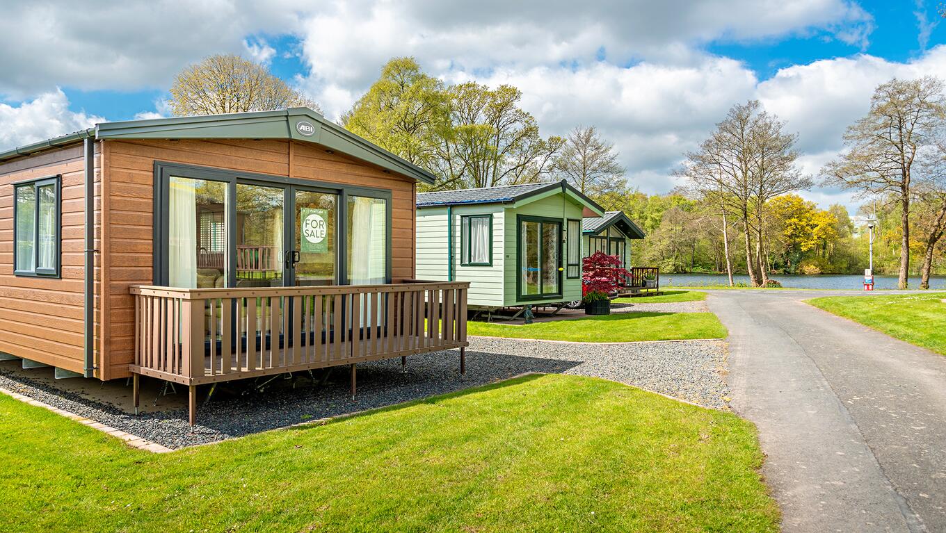 ABI Ambleside Premier for sale at Pearl Lake Country Holiday Park, herefordshire - plot photo