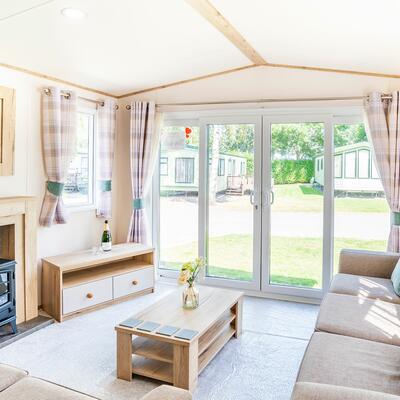 ABI Elgar holiday home for sale at Discover Parks lounge photo