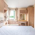 Willerby Winchester holiday home for sale on 5 star caravan park with clubhouse. Main bedroom photo