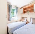 Regal Elegance holiday home for sale on 5 star caravan park with bar restaurant. Second bedroom photo