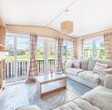 Regal Harlington caravan holiday home for sale on 5 star park with fishing lake and clubhouse. Lounge photo