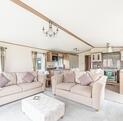 ABI Beaumont for sale on Lake view plot at Pearl Lake Country Holiday Park. Lounge photo